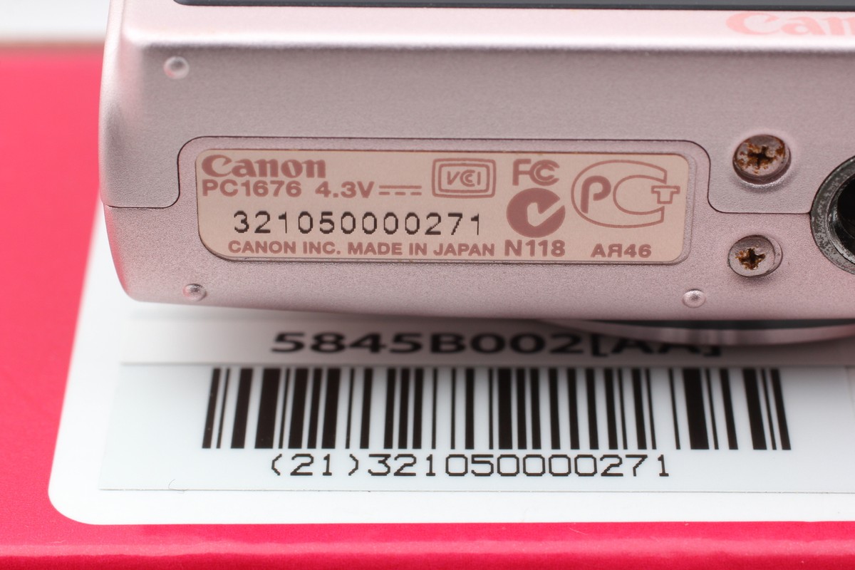 ⏯️ Canon IXY 600F Pink 