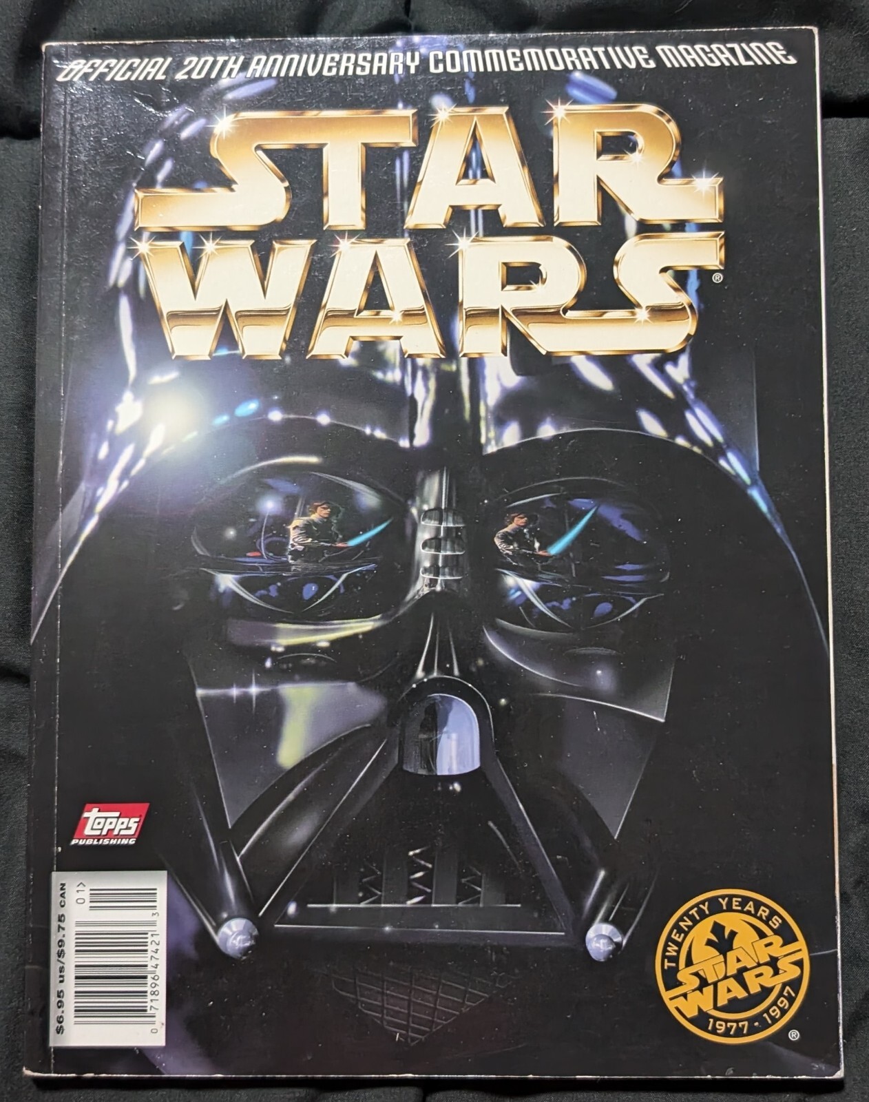 Star Wars Official 20th Anniversary Commemorative Magazine 1977-1997 Topps