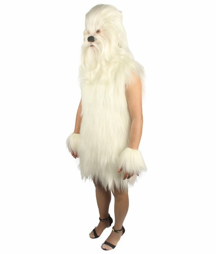 Women's Hairy Warrior Star Wars Chewbacca Costume And Wig Set | Multiple Color - Picture 94 of 103