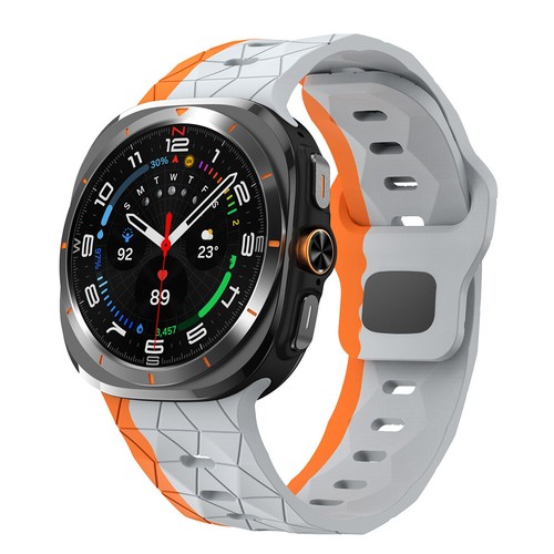 NO Gaps Sport Miękki silikonowy pasek do Samsung Galaxy Watch 7 Ultra 2025 Band NOWY - Zdjęcie 5 z 20