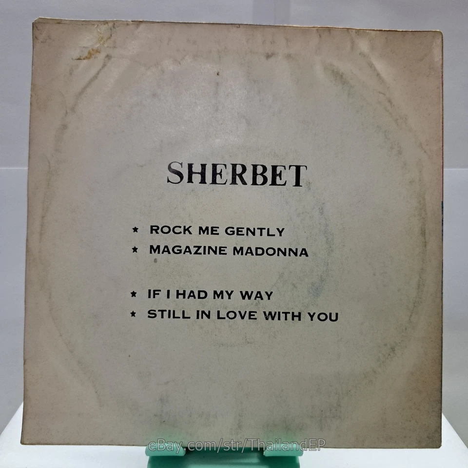 SHERBET /ROCK ME GENTLY /MAGAZINE MADONNA / THAILAND EP 45 THAI - Image 2 of 4