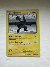 Zekrom BW005 Black & White Holo Promo Pokemon Card  on eBay