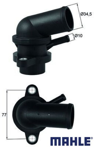 Mahle TI23987D Thermostat FüR KüHlmittel Thermostat KüHlmittel-image