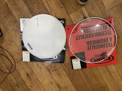 Evans 18'' G2 Coated Drum Head B18G2 TT18G2 clear pair scuffed