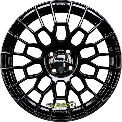 Mak APX gloss black 8x19 ET39 - LK5/112 ML76 Felge Alu