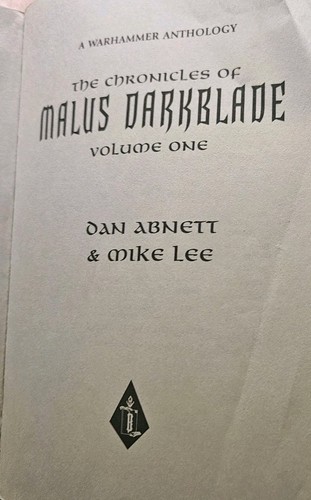 The Chronicle of Malus Darkblade Vol. 1, TPB Abnett/Lee, Warhammer - Picture 6 of 7