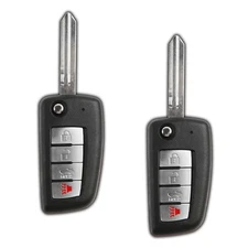 2 Key Fob Remote for 2002-2017 Nissan Infiniti NI04 NEW STYLE KBRASTU15