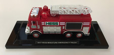 2017 Hess Miniature Emergency Truck with Stand - Lights Up - US Seller