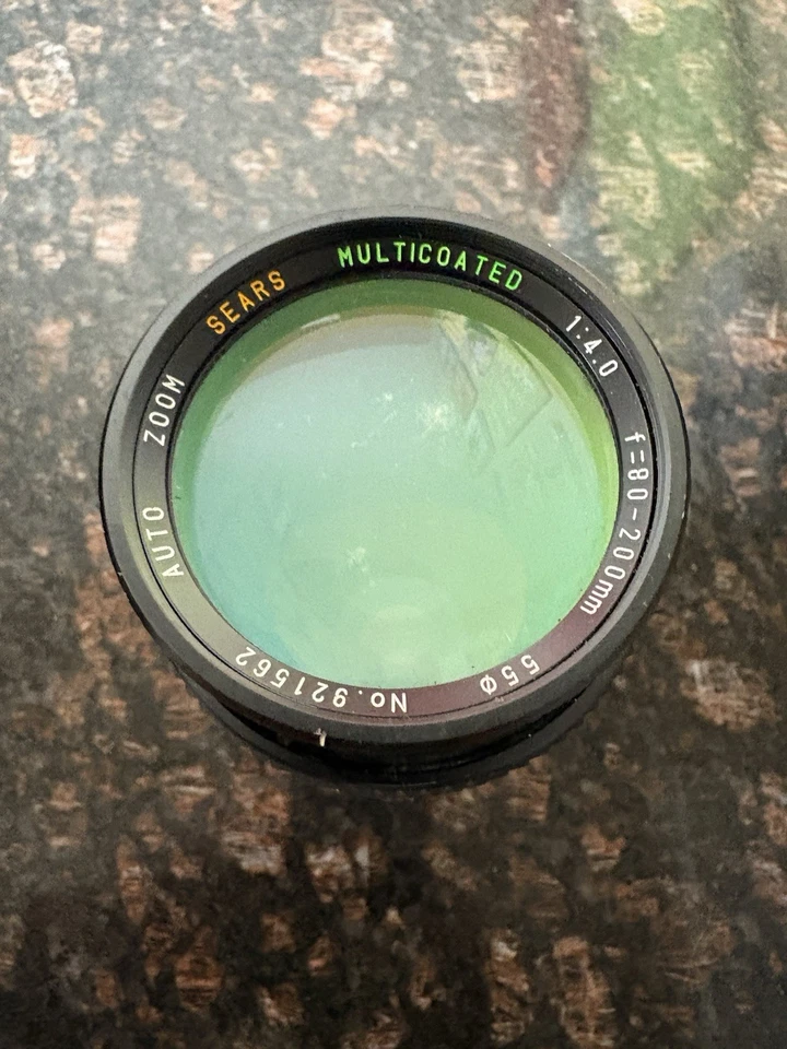 Vintage Sears Canon Mount 70:210mm f/4.0 Macro Zoom Lens Model 202 7377700 Great - Image 3 of 4