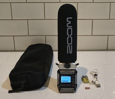 Zoom F1-SP 2-Input / 2-Track Portable Field Recorder w/ SGH-6 Shotgun Microphone