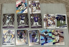 Panini Minnesota Vikings NFL 12 Card Lot Rookies & Stars Revolution Jefferson