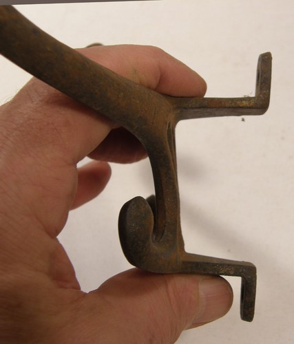 ANTIKER JUGENDSTIL EDWARDIANISCHER DOPPELWANDKLEIDERHAKEN PATENT 1908 - Bild 14 von 20
