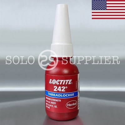 Loctite 242 Threadlocker Medium Strength 10ml - USA