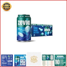 Refreshing Zero Sugar Cola - 8-Pack 12 oz Cans, Guilt-Free Enjoyment