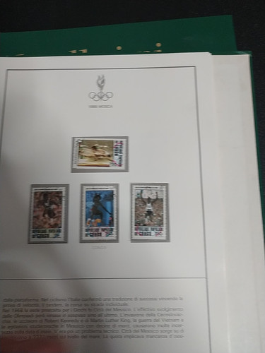 ALBUM FRANCOBOLLI MONDIALI SPORT OLIMPIADI COMPLETA Da Roma 1960 A Seoul 1988 - Bild 15 von 21
