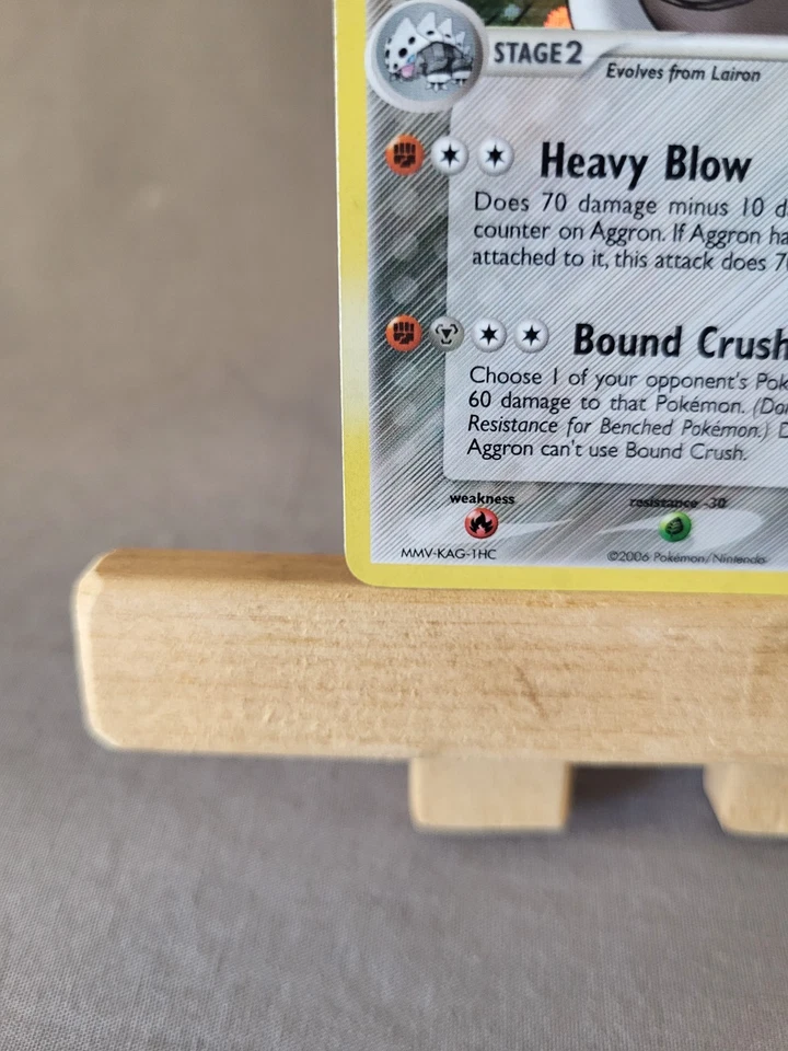 Aggron - 2/92 - EX Legend Maker - Holo Rare - VLP Swirl! - Image 4 of 4