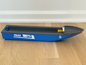 LEGO City Police Patrol Boat 7287 - HULL OF BOAT ONLY - With Stickers - #60277