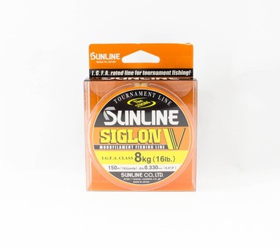 Sunline Monofilament Line Siglon V 150m 16lb Diameter 0.330mm (0505)