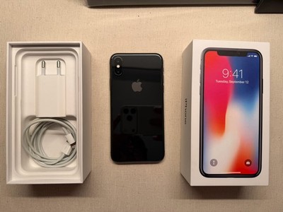 Apple iPhone x 64GB Space Grau/Schwarz