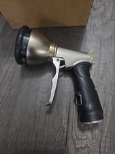 Heavy Duty Metal Garden Hose Nozzle 9 Spray Patterns Water Hose Sprayer