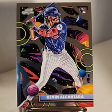 Topps Cosmic Chrome 2025 Kevin Alcantara Cubs Rookie Base #59 Baseball Card