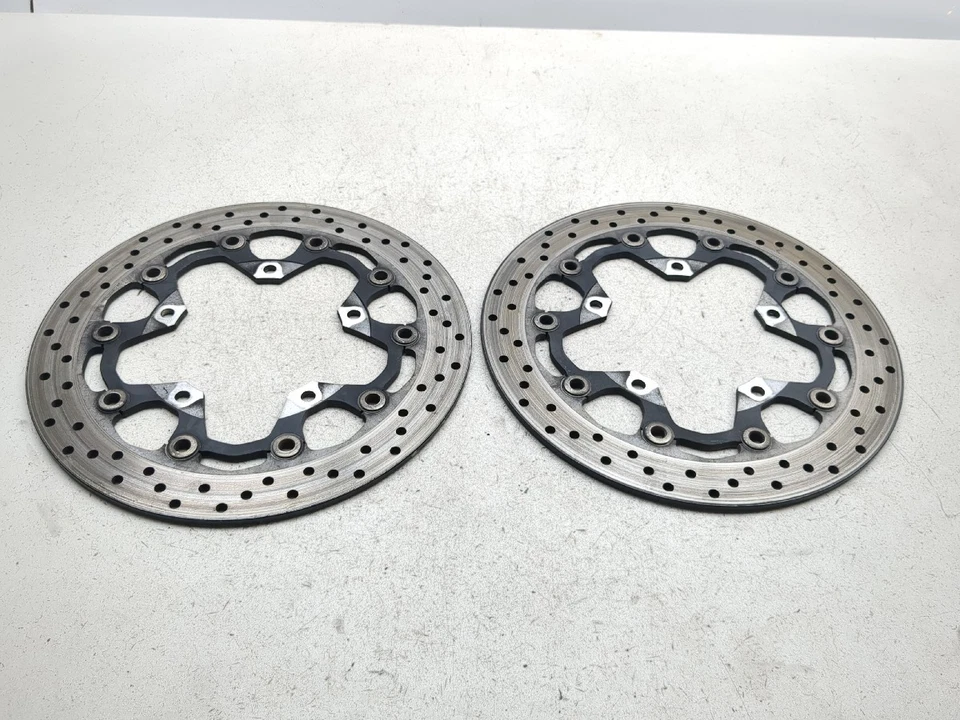 Rotores de freno de disco delanteros 08-18 Suzuki Hayabusa GSX1300R Foto 4 de 4