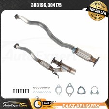 Exhaust Front Pipe with Flex Y Pipe Kit Fit for Jeep Cherokee 2014-2018 3.2L