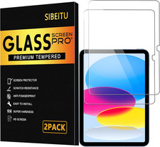 2 Pack Screen Protector for iPad 11th A16 2025 10th Generation 10.9 Inch 2022,