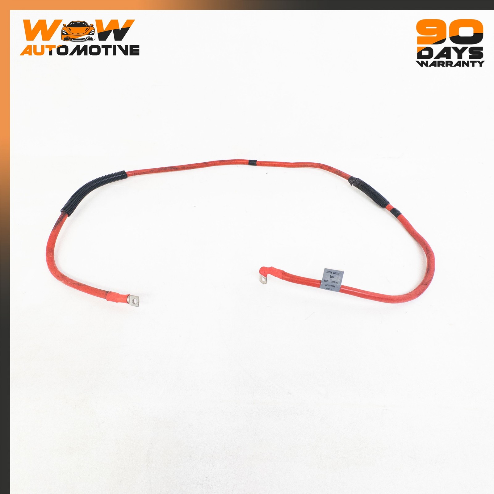 06-16 ASTON MARTIN V8 VANTAGE BATTERY POSITIVE CABLE WIRE HARNESS BULKHEAD OEM