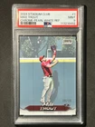 2024 Topps Stadium Club Chrome Mike Trout #1 Pearl White Refractor /30 SSP PSA 9