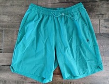 Fielder Bonobos Mens Swim Trunks Small Dark Green 7" Inseam Mesh Lined Used