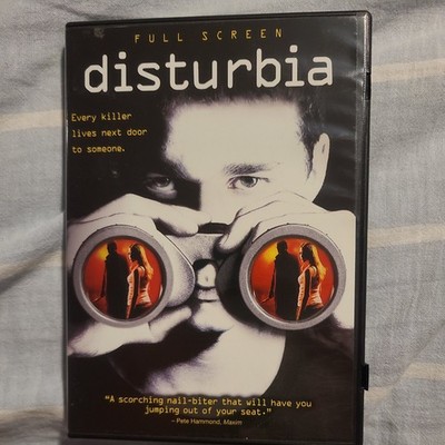 Disturbia (DVD, 2007, Full Frame Sensormatic)