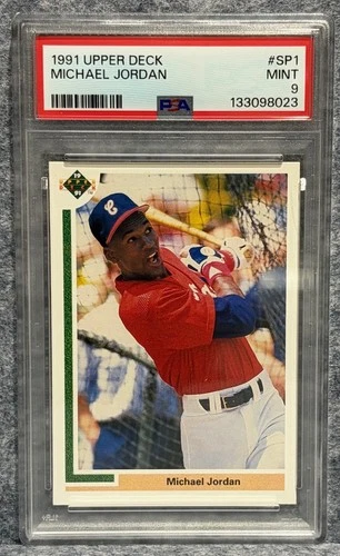 1991 Upper Deck - Short Print Michael Jordan SP1 Graded PSA 9