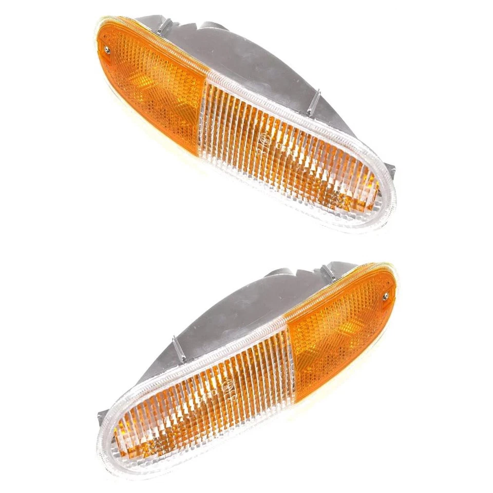Pair of Daytime Running Lights Fits Volkswagen Beetle Beetle Cabrio 1998-2005 By - Image 2 of 4