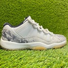 Nike Air Jordan 11 Retro Boys Size 7Y Gray Running Basketball Shoes Sneakers