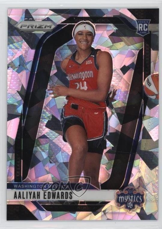 2024 Panini Prizm WNBA Ice Prizm Aaliyah Edwards #142 11ba