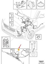 Volvo XC40 Electric Power Direering Câble Harness LHD 32132944 Nouveau authentiq