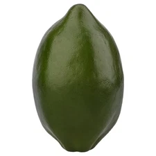 Fake Faux Green Oversize Lemon, Artificial Fruit Decoration, Big Lime, Home