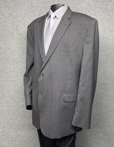 Jos A Bank Herren 54 L Braun Wolle Tailored Fit 2-Knopf Blazer Anzug Sakko - Bild 14 von 16