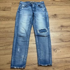 Moussy Vintage Japanese Selvedge Denim Jeans Skinny Size 26