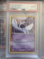 Lugia 29/115 Unseen Forces Reverse Holo PSA 8- NEW CERT 🔥  LOW POP ✅ on eBay