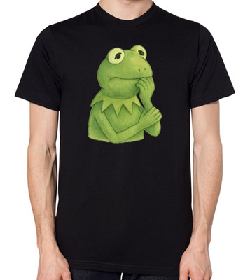 Scared Frog Unisex T-Shirt