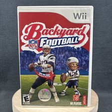 Nintendo Wii - Backyard Football - No Manual - Refurbished, Very Good