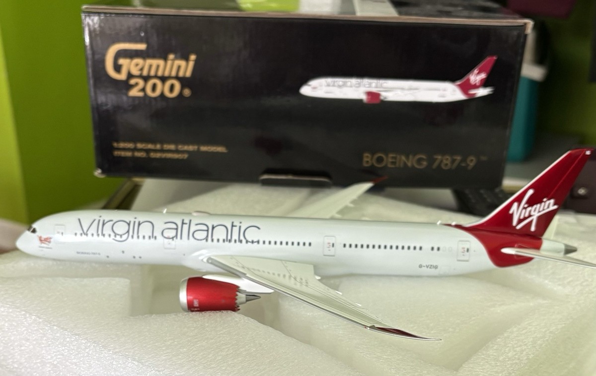 航空機・ヘリコプター Gemini400 Virgin Atlantic B787-9 G-VZIG GeminiJets Virgin Atlantic for Boeing B787-9 G-VZIG 1:400