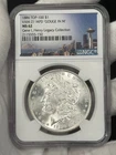 1886-P Morgan Silver Dollar $1 NGC MS62 VAM-21 MPD 'Gouge In M' Top 100 Variety