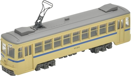 Ferrocarril Colección Yokohama-City Tram 1150tipo 1156 Azul Cinturón-B 315667 Modelo Tren | Zustand: New