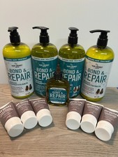 Hair Chemist Bond & Repair Argan Shampoo Conditioner Oil Set Hask Argan