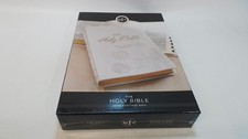 			KJV Bible Super Giant Print Faux Leather White, Anonymous, Christ		