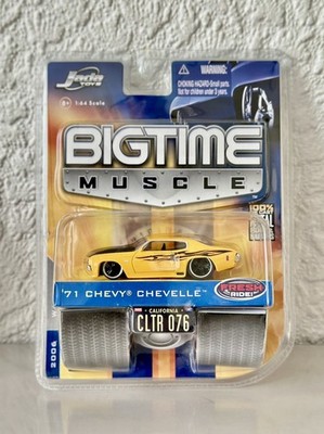 Jada Toys Big Time Muscle 71 Chevy Chevelle Yellow Maßstab 1:64 DIECAST 
