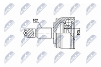 Nty Gelenksatz, Antriebswelle NPZ-AR-017